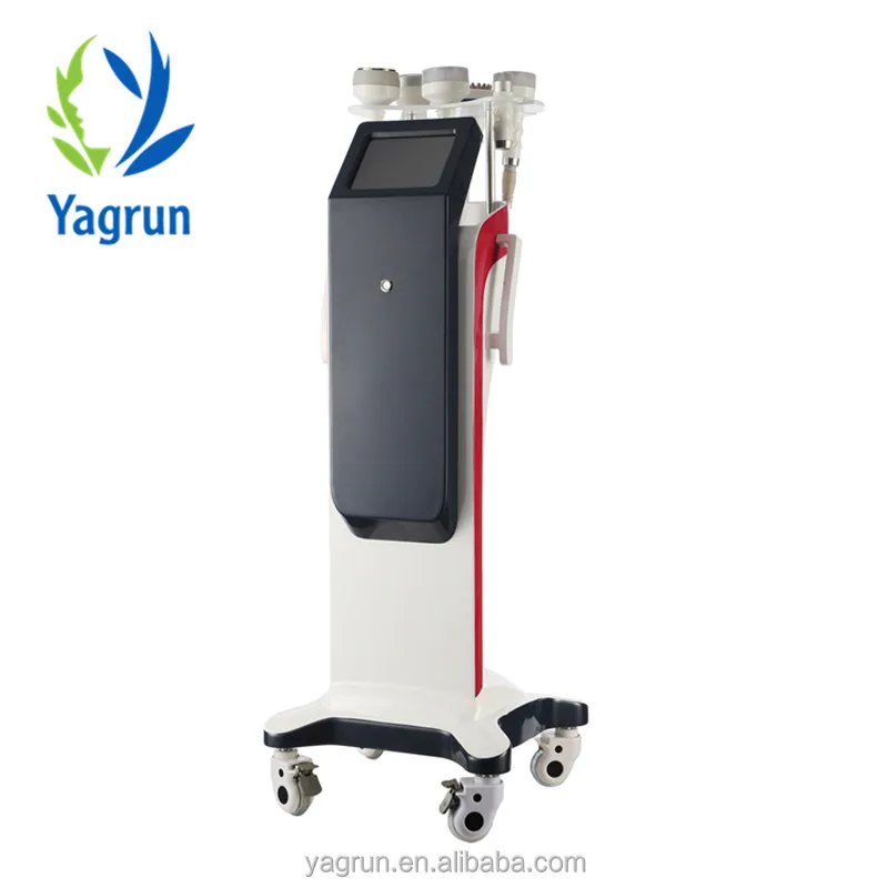 

Yagrun 5 in 1 Handheld Ultrasound Vacuum Cavitation Cavitation RF 40k Body Slimming Fat Burning Machine Weight Loss Machine