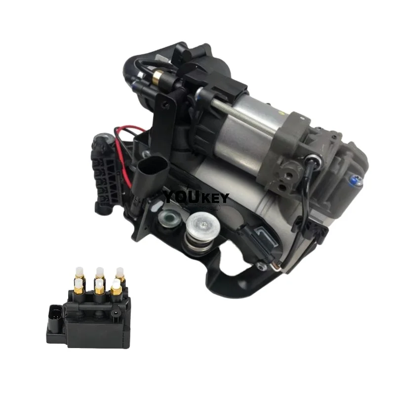 

Air Suspension Compressor with Valve Block 37206961882 37206884682 4154039200 4154033180 4154034300 for BMW 7G11G12 2015 2016