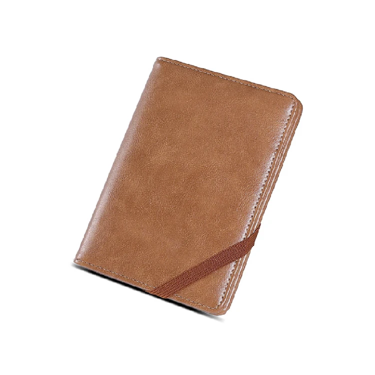 

High Quality Pu Leather Passport Bag Card Holders Purse Small Wallet For Women Men