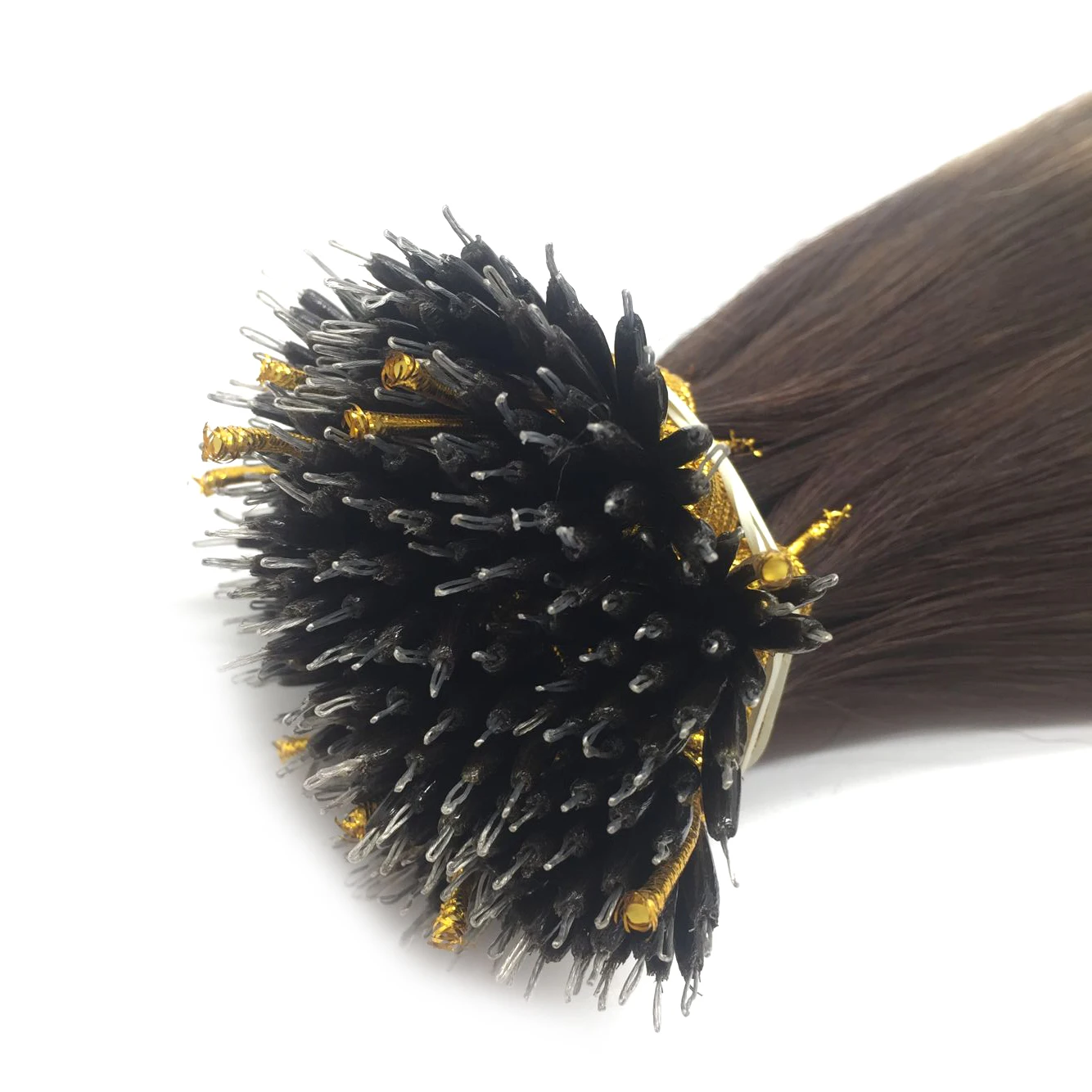 

Wholesale halo extensions mink Brazilian hair double drawn Invisible wire Premium quality wire hair extensions, Natural color #1b