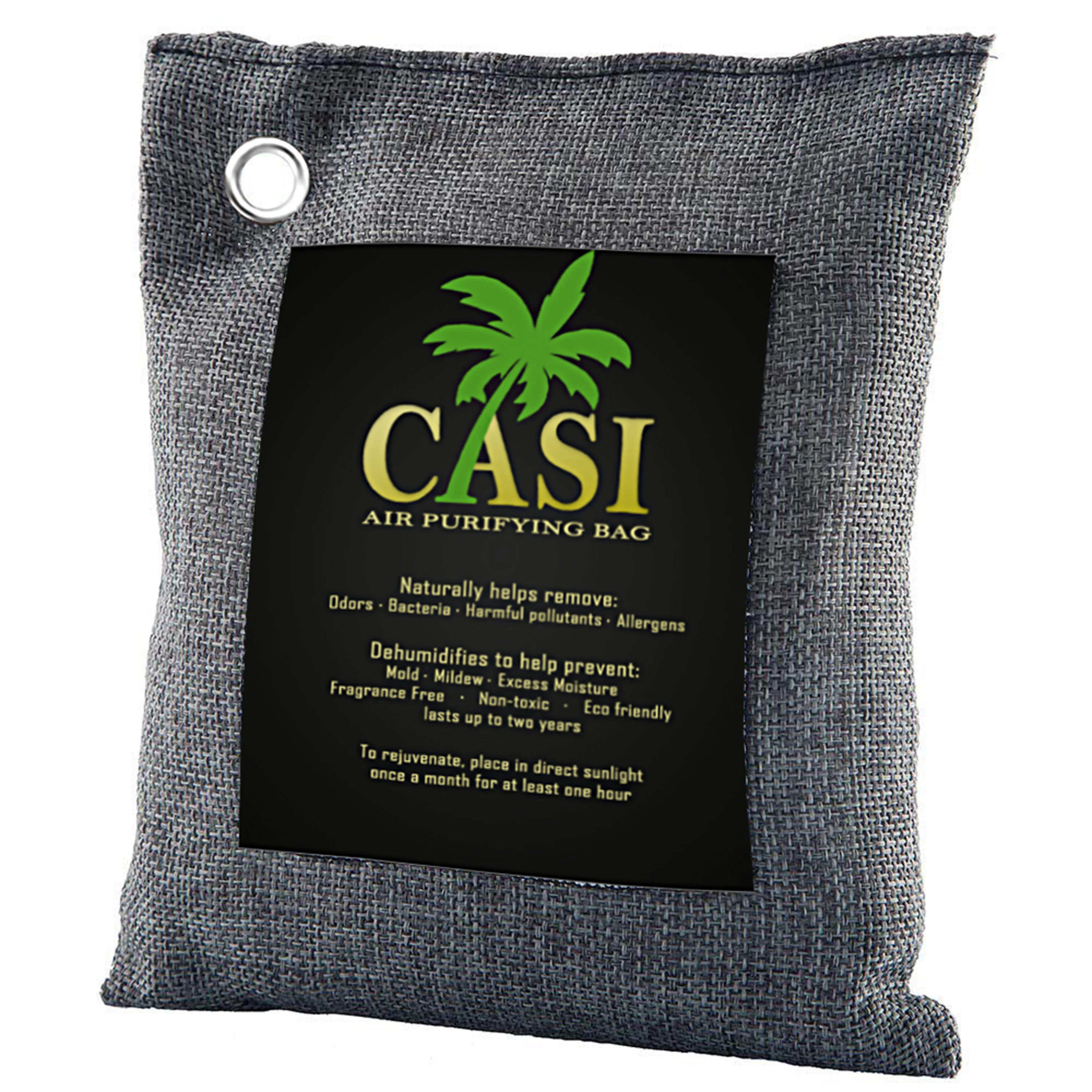 

Bamboo Charcoal Air Purifying Deodorizer Bags Air Freshener car and home, Blue and brown or customize