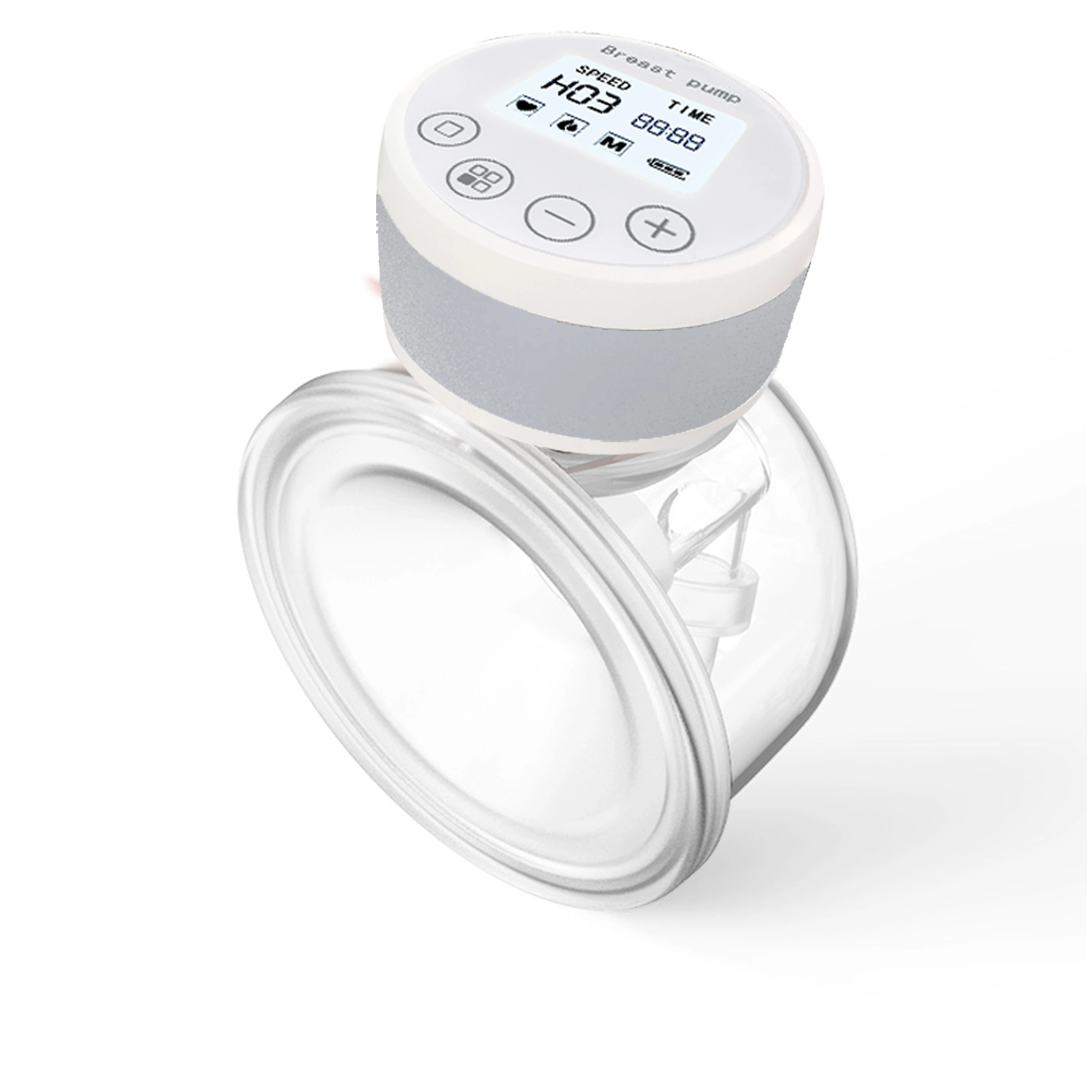 

2022 Amazon Hot Sale S12 Intelligent Handsfree Mini Wireless Wearable Electric Breast Pump hands free portable