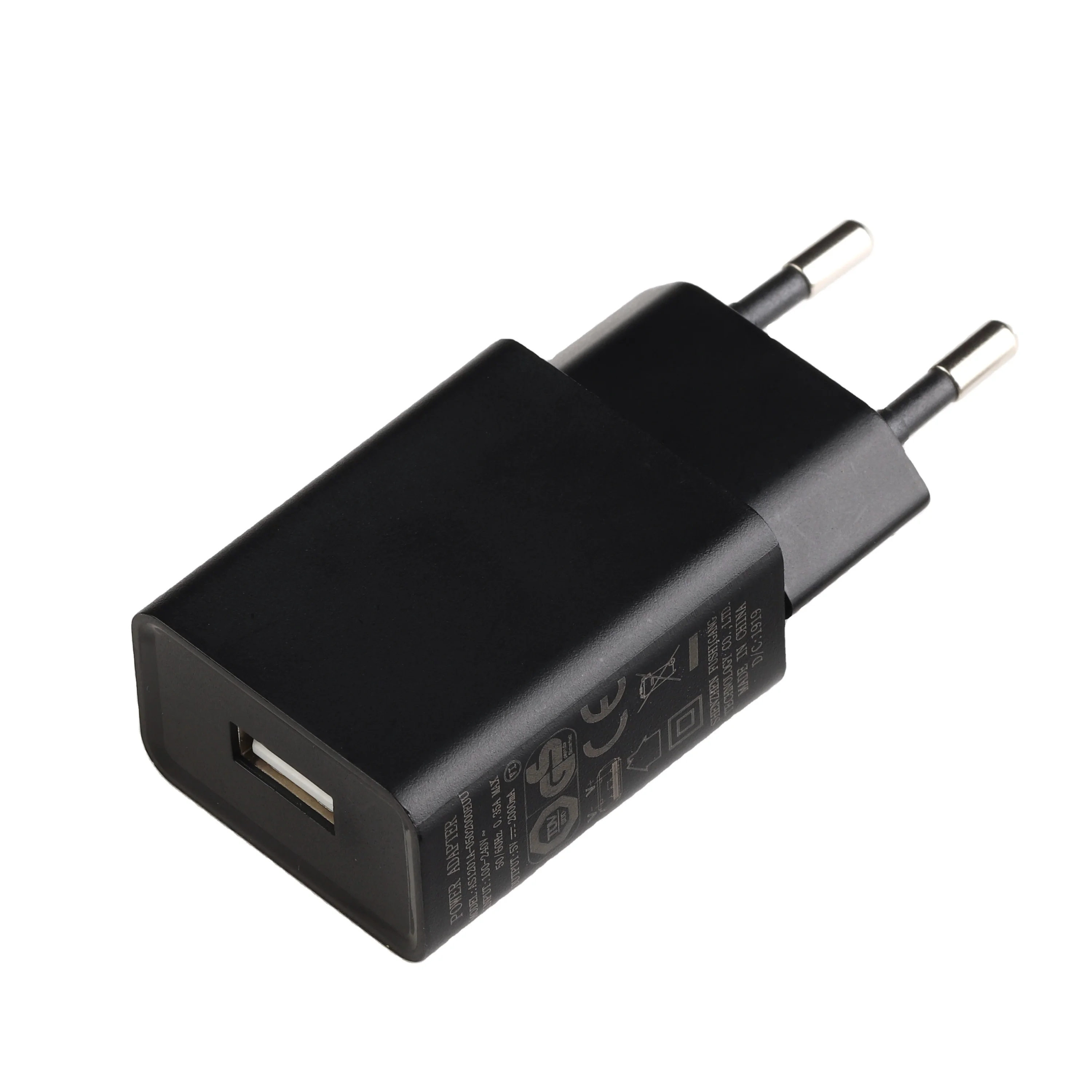 

5v adapter mciro usb 12w 5v 9v 12v 1a 1.5a 2a Usb-c Power Adapter usb Charger, White black customized