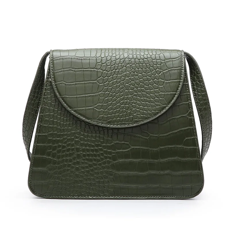 

2020 New Arrival Fashion Shoulder Bag Crocodile Pu Leather Crossbody Bags Ladies Designer Handbags for Women