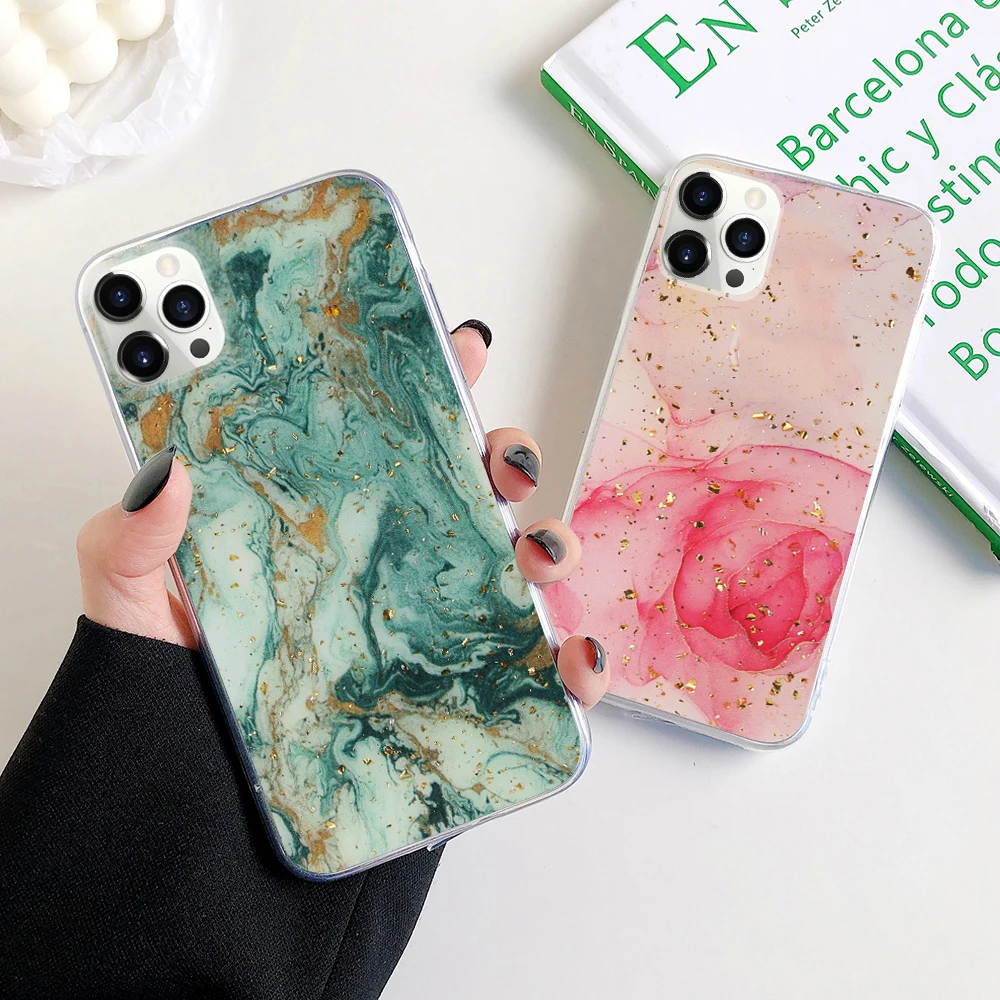 

Case for Samsung S20 Ultra marble Phone Case Cover for iPhone 12 Pro Max, Colors optional