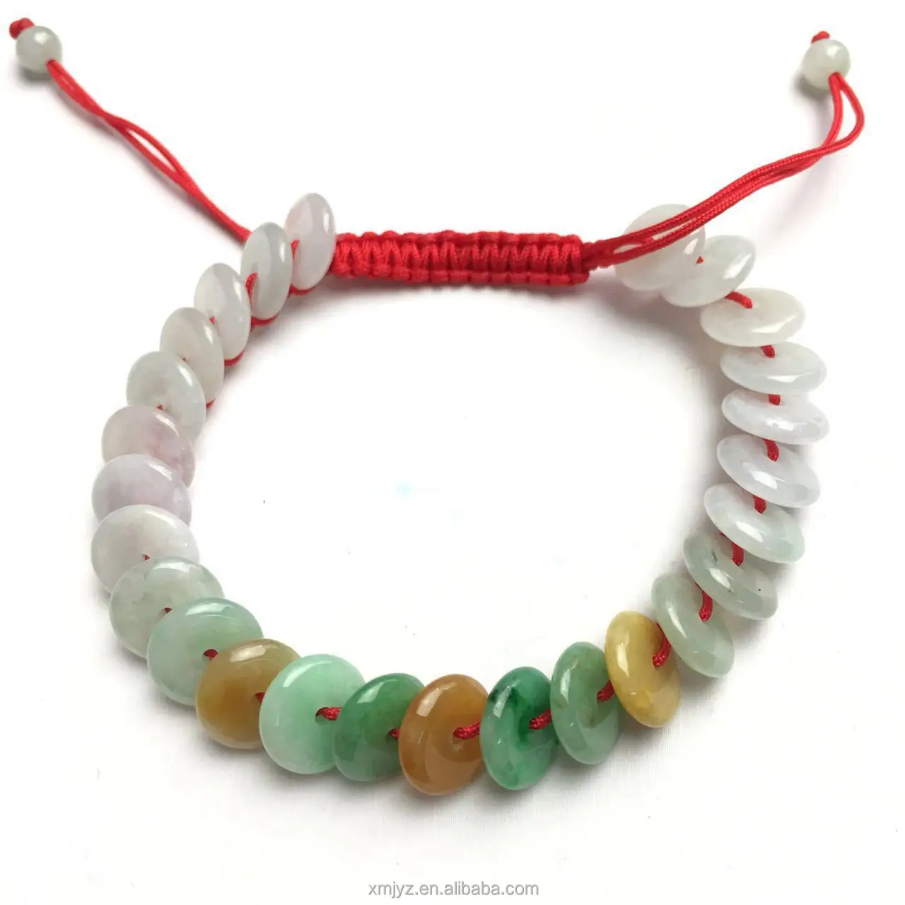 

Certified Grade A Burmese Jadeite Woven Safety Buckle Bracelet Jade Pendant Pendant Jade Handicraft Factory Wholesale