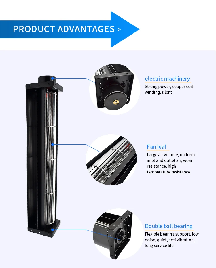 Air Curtain, Tangential, 12V, 12CFM - detail 4
