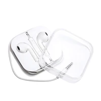 

free shipping Original Apple Earpods With 3.5mm Plug Wired In-ear Earphone Earbud Deeper Richer Bass For iPhone Android