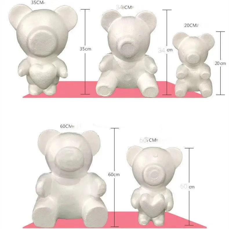 teddy bear polystyrene