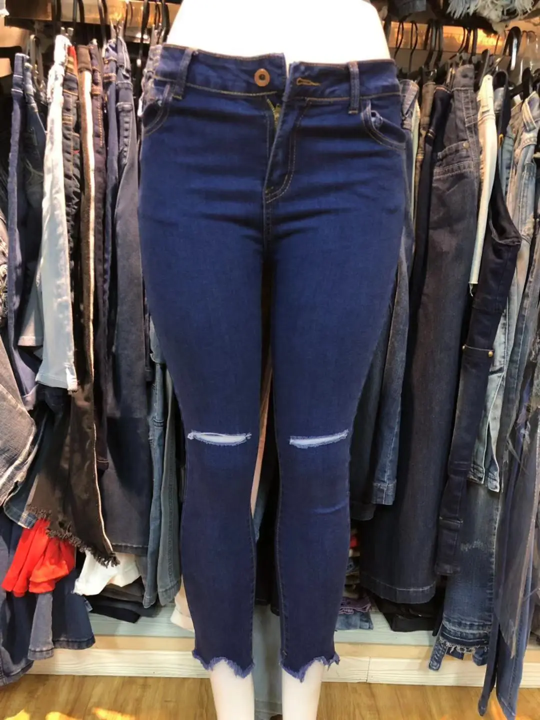 Gzy Washed Denim Sky Blue Skinny Jeans Narrow Jeans For Women Buy Narrow Jeans For Women,Sky