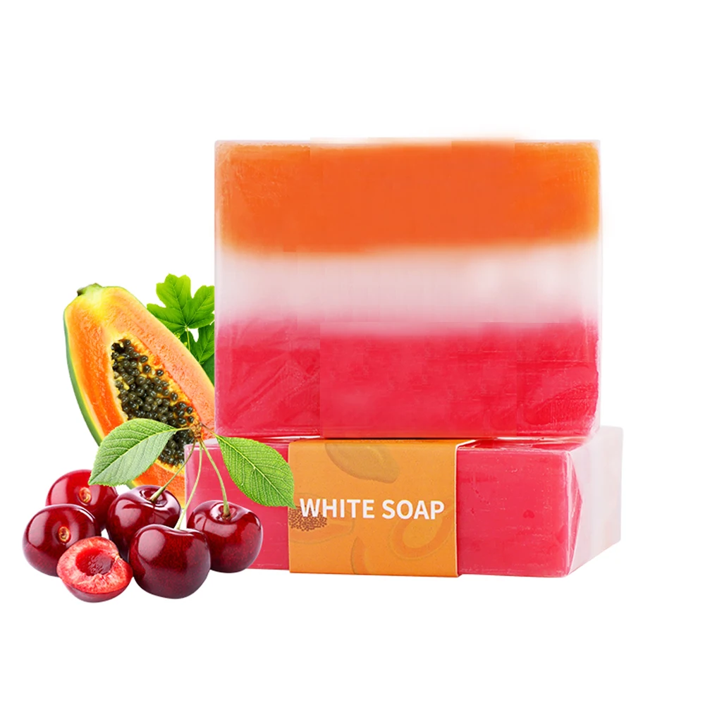 

Natural Jabon Aclarante Blanqueador De Piel Arroz Savon Blanchissant Handmade Whitening Papya Lemon Soap, Lemon soap whitening