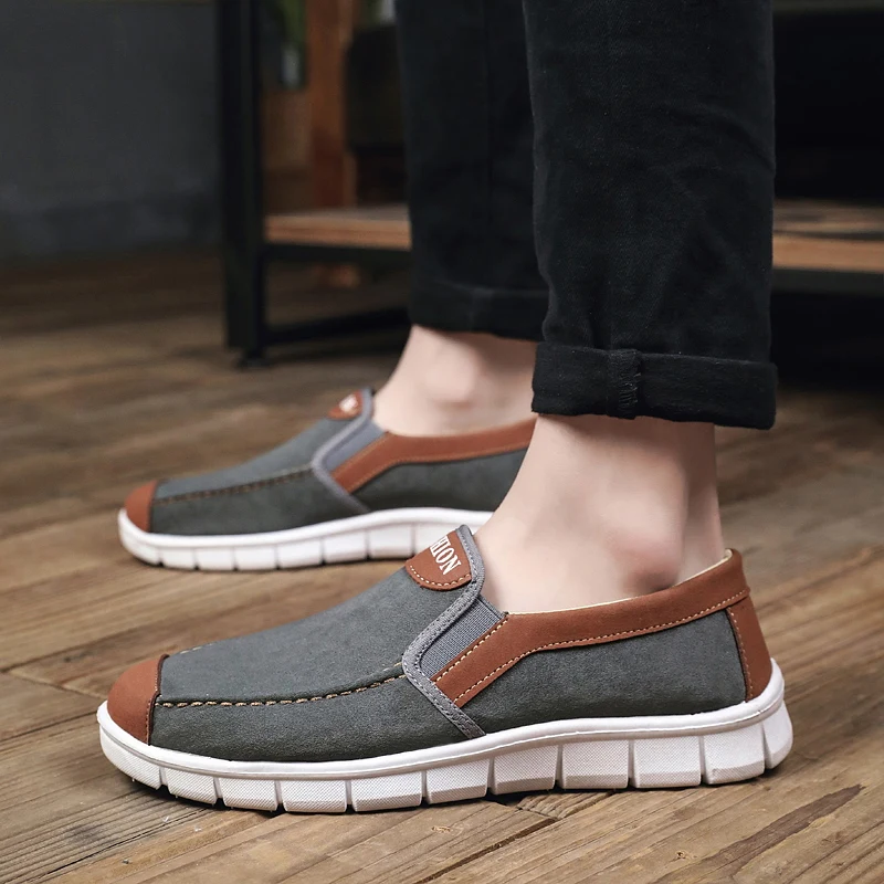 

308 Fitness Casual Lightweight Fashion Canvas Shoes Men Hiking Shoes