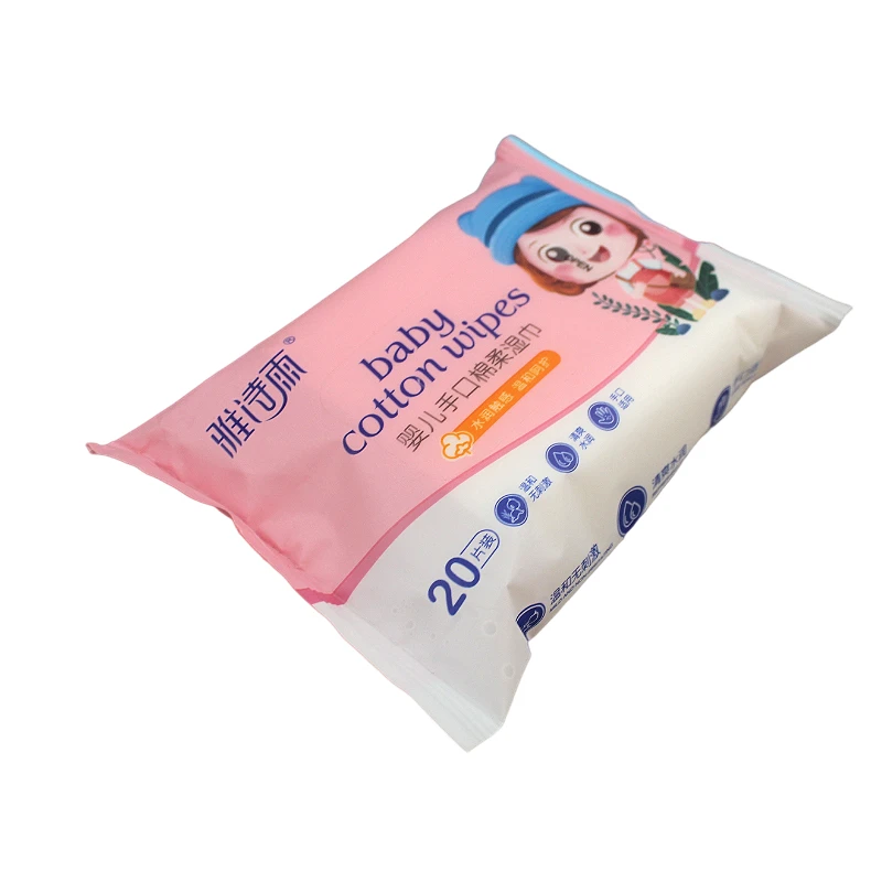 

yashiyu eco-friendly comfort wet tissue baby wipes hand and face