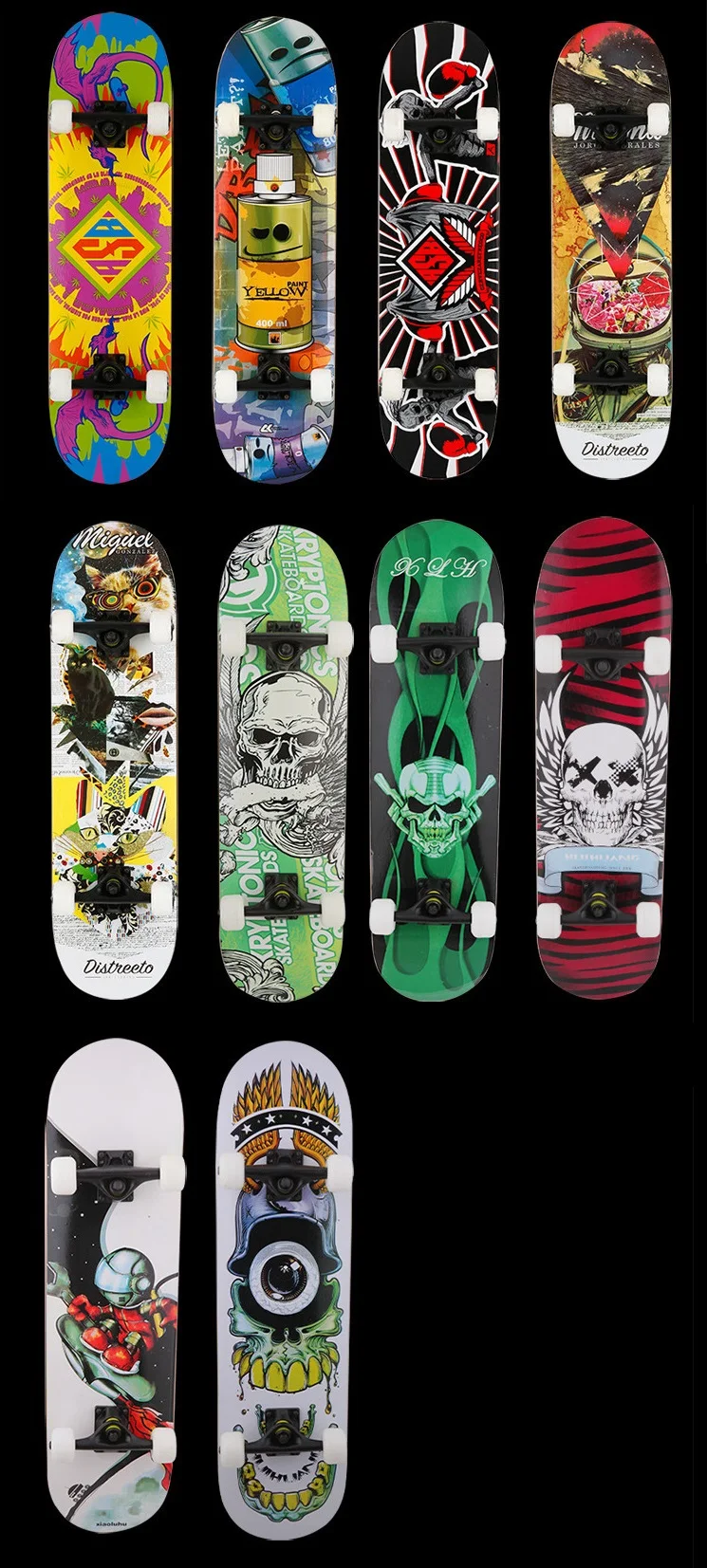 Professional Factory Thermal Label Heat Transfer Fingerboard Graphics