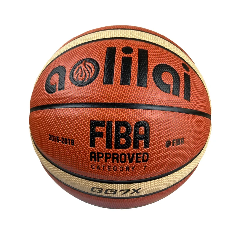 

Good Quality Basketball GG7X Professional Size 7 Soft Touch PU Leather Pelota De Baloncesto for Match Training, Customize color