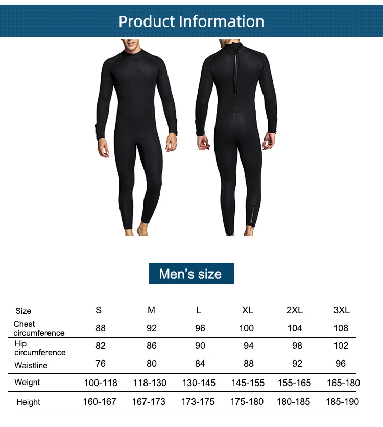 5mm Neoprene Wetsuit Rear Zip Full Body Diving Suit One Piece For Men Snorkeling Scuba Diving Swimming And Surfing Buy Sunscreen Diving Suit Diving Suit Water Sports Product Product On Alibaba Com