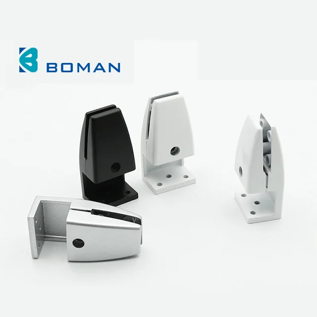 
Aluminium Alloy Office Desk Screen Glass Partition Bracket Clamp 