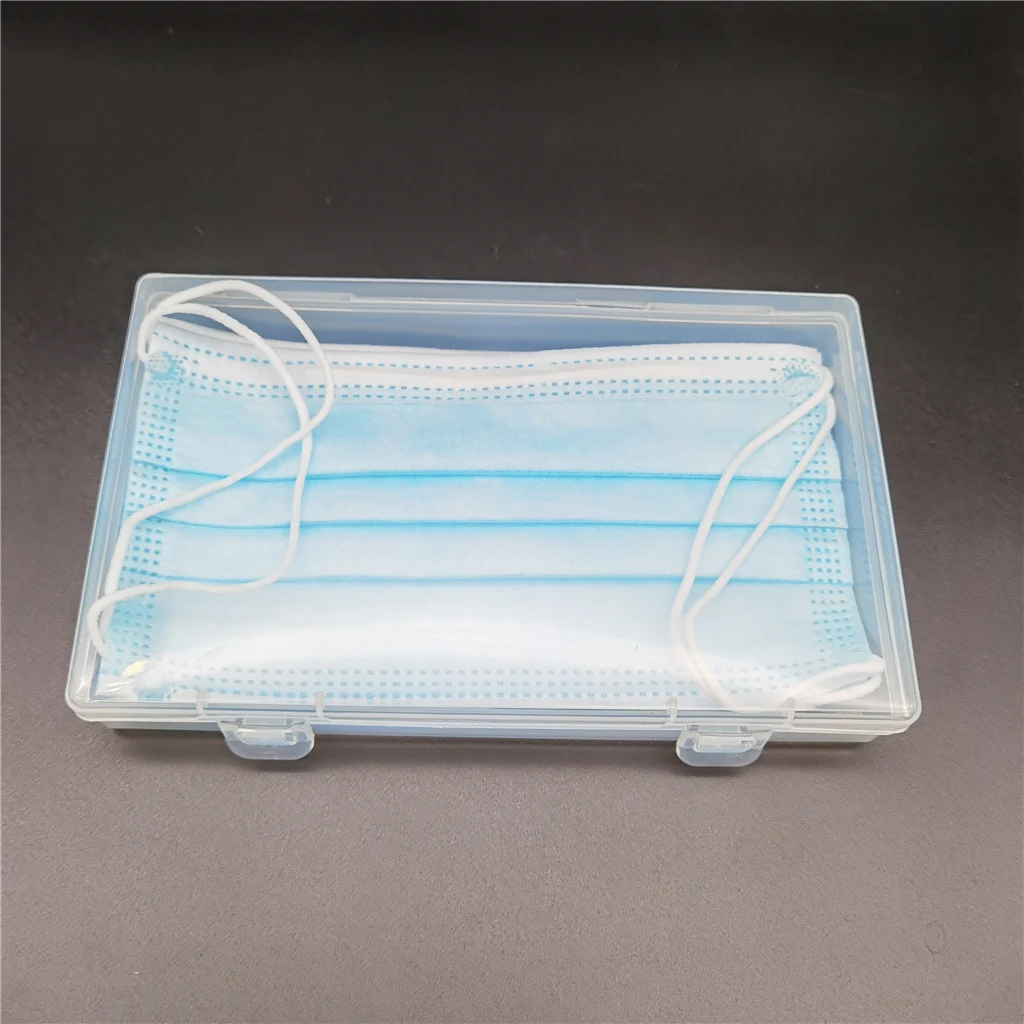 Reusable Plastic Portable Face Mask Storage Case Buy Square