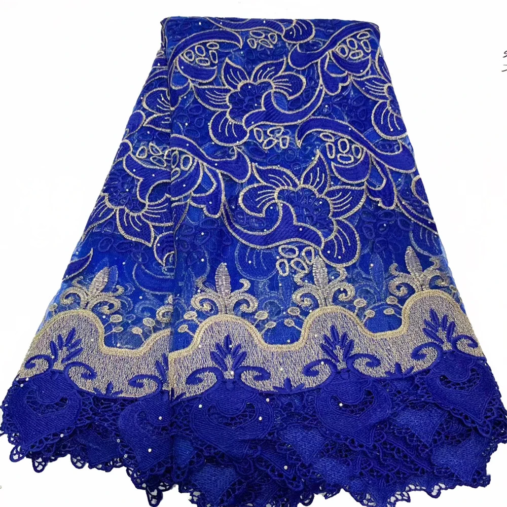 

Beautifical 2020 new style dress french net fabric polyester tulle lace ML41N142, Customized