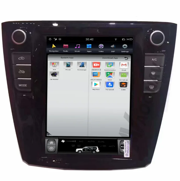 

AOONAV 10.4 inch vertical screen car DVD player For Renault Kadjar 2015-2019 auto radio car GPS navigation IPS multimedia player
