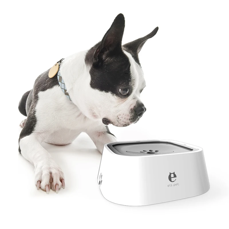 

Best Seller Advantageous price safe portable travel in car plastic splash proof anti spill slow feeder bowl for pet dog cat