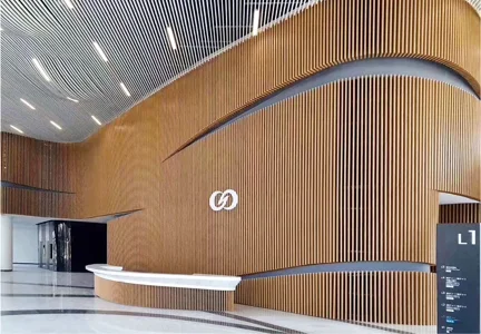 豪华铝型材幕墙展厅