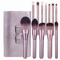 

Professional 12pcs Private Label Makeup Brushes Wholesale Synthetic Soft Brush sets Makeup