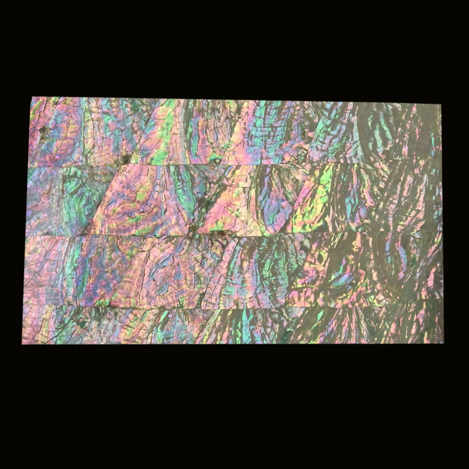 

Beautiful shining Paua Seashell sheet for guitar
