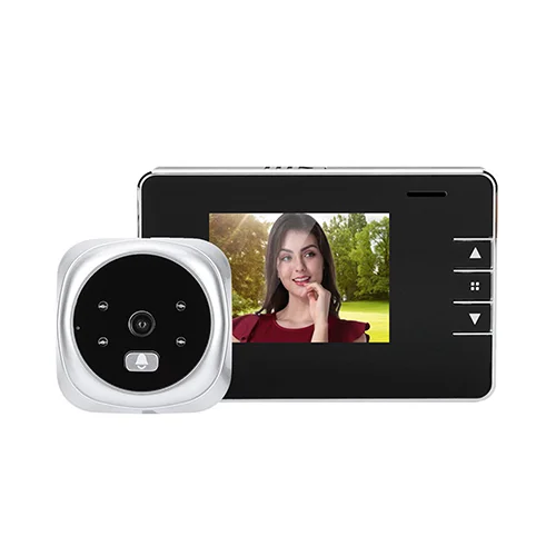 

High Quality Customized Peehole Video Doorbell Camera Smart Video Doorbell, White