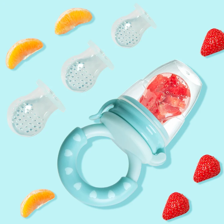 

NewTermichy Portable BPA Free Baby Teether Food Pacifier Soother Baby Fresh Fruit Feeder Pacifier