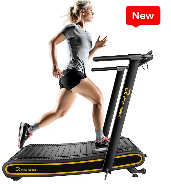 

folding home use treadmill from china curved Running Machine air runner home gym fitness cardio training for wholesale