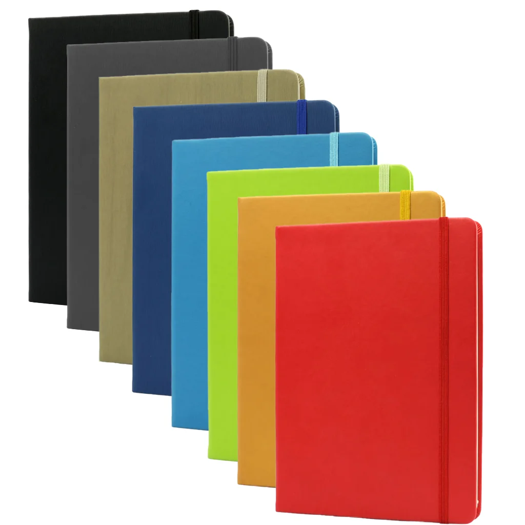
wooden leather notebook journal organizer diary 2020 2021 with custom printing service 