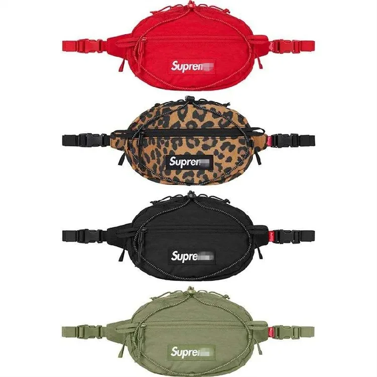 

Newest model waist bag running sup Series leopard waist bag with 4 colors oxford, Multi colors