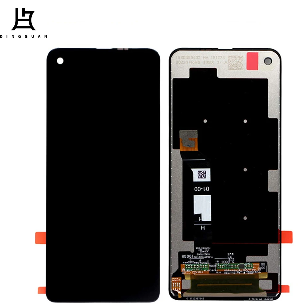 

6.3 inch Original LCD for Motorola Moto One Vision P50 XT1970/Moto One Action XT2013 LCD Display Touch Screen Digitizer Assembly, Black