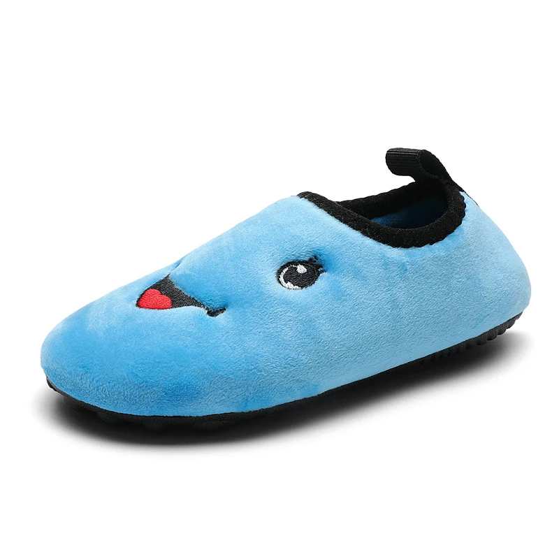 

2022 Infant Baby Newborn Toddler Girls Soft Fleece Slippers with Non-Skid Rubber Sole Lightweight Indoor Shoes
