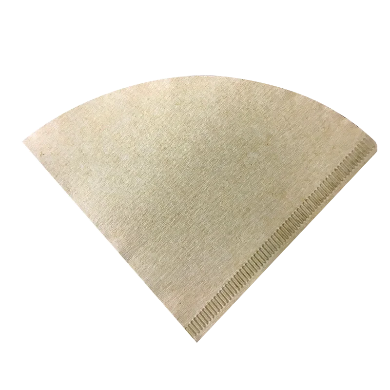 

Hot sale product coffee filter paper V60 drip coffee filter paper, Yellow