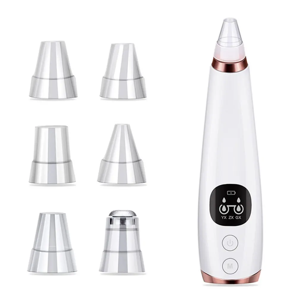 

Home USB Rechargeable Acne Removal Suction Pore Vacuum Blackhead Remover Black Head Remover Facial Cleaning SPA Beauty Tool