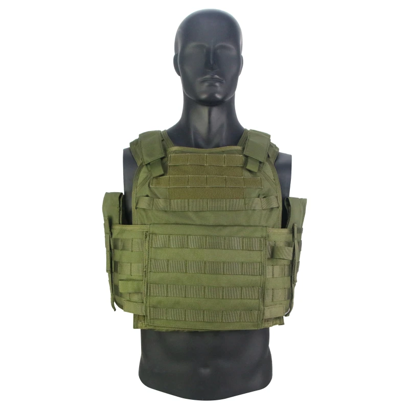 

LQ15229 Green rugged, lightweight 500D fitness lightweight mobile functional ballistic Plate Carrier Military Tactical backpacks, Green - military tactical backpacks