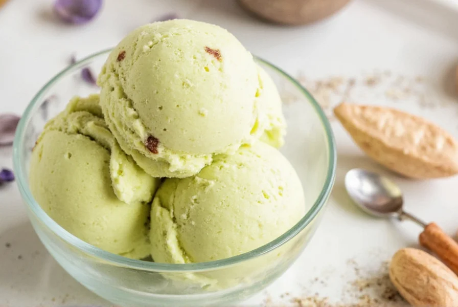 Toasting pistachios for ice cream
