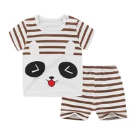 

Summer Boys Clothing Sets Cotton Children Clothing Set aby Boy Clothing Sets kidsTie Shirts+Shorts 2PCS clothes