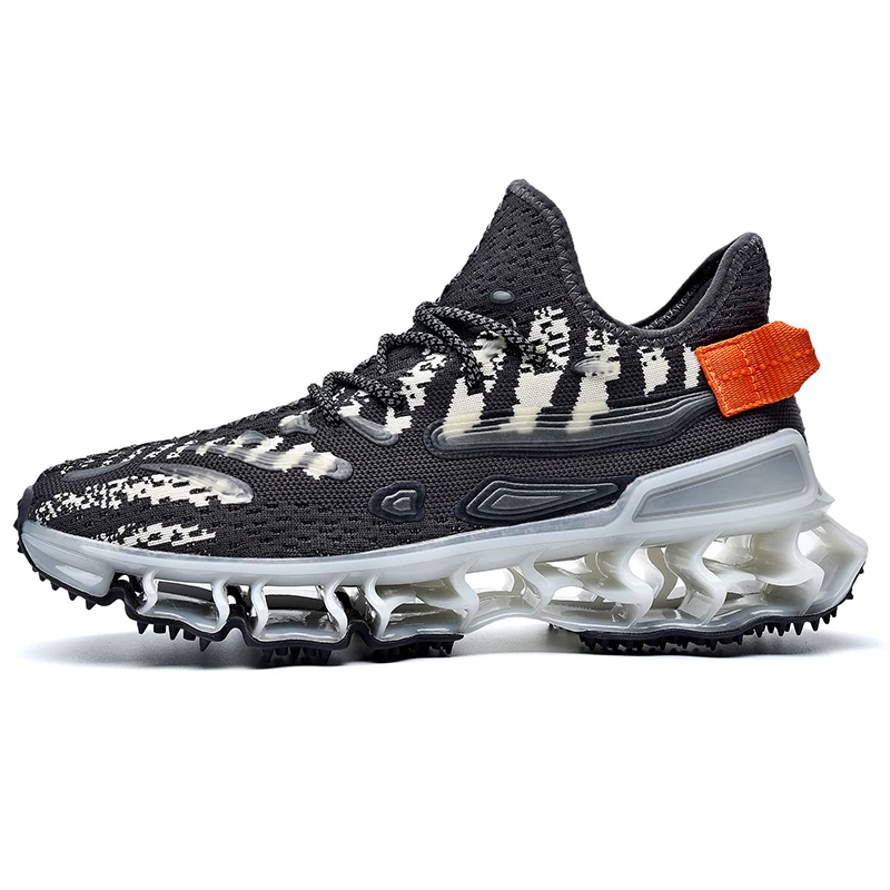 

Wholesale TPU Blade Outsole Customize Men Chunky Sneakers Sport Gym Shoes