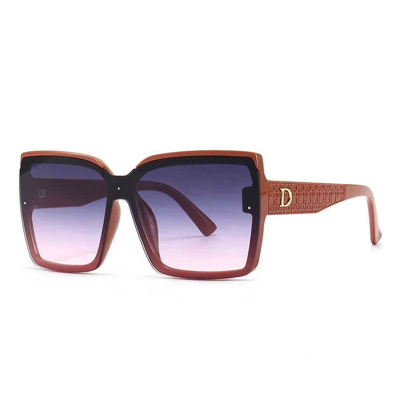 

Women's cat eye oversized sun glasses designers ins model square sunglasses 2022