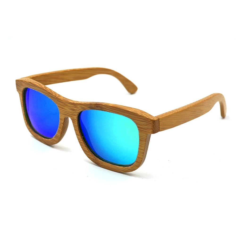 

Natural Bamboo Men Sunglasses 2021 Polarized Fashion Sun Glasses