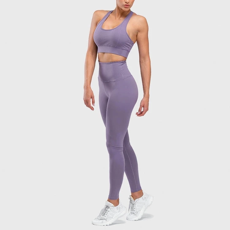 

Custom Logo Squat Proof Blank Plain High Waist Ladies Leggings for lulu