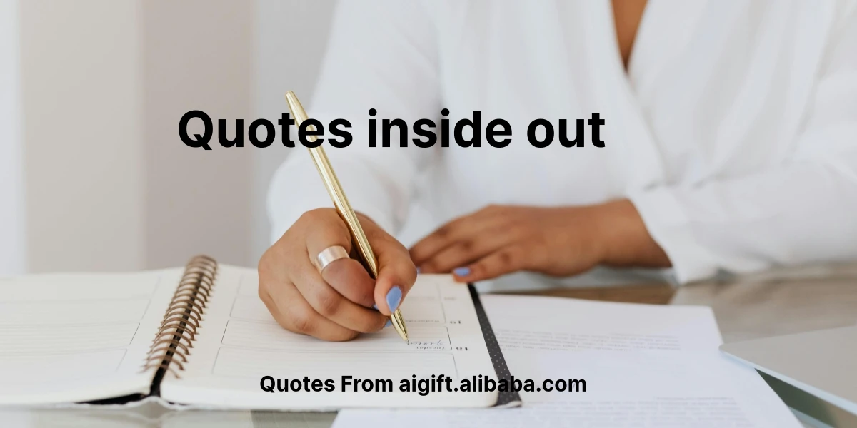 quotes inside out