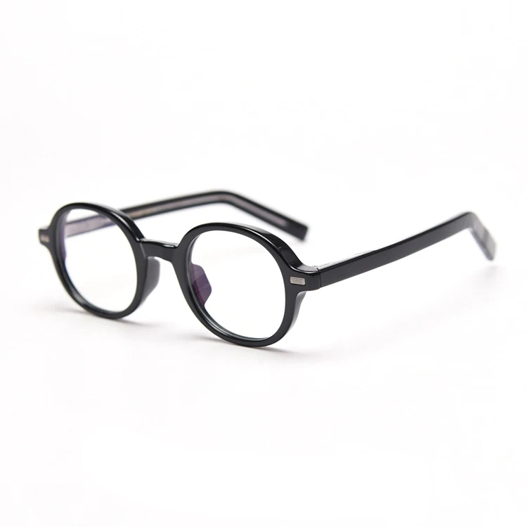 

Insert a core in the foot acetate foot High Quality Fashion TR90 Eyeglasses round Frames Optics students spectacle frames