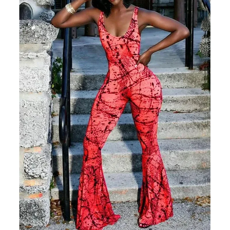 

Holiday Straps Romper Summer Playsuit Fashion Casual Women Ladies Jumpsuit Beach Backless Sleeveless Jumpsuit