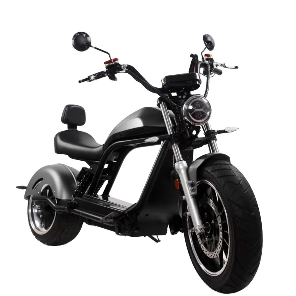 

Factory Price Chopper Model HL-6.0 2000W 45AH Long Range Electric Scooters 2 Wheel citycoco Adult