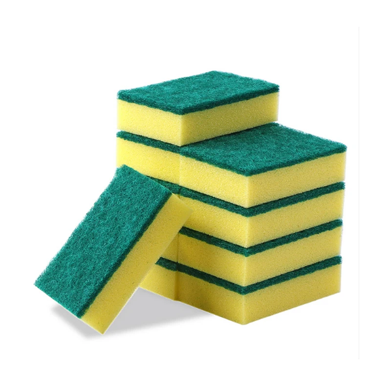 

Magic Sponge, Colorful I-shaped Dish Washing Sponge Kitchen Cleaning Tools Wiping Scouring Pad Microfiber Sponge