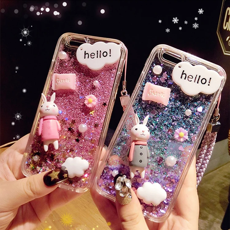 

Factory anti-fall cell blank dollar cartoon phone case mobile cover girls